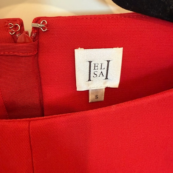 Chic Red Mini Dress - Picture 3 of 5